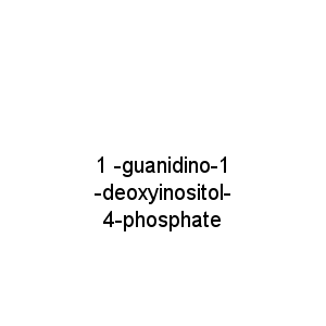 1 -guanidino-1 -deoxyinositol- 4-phosphate